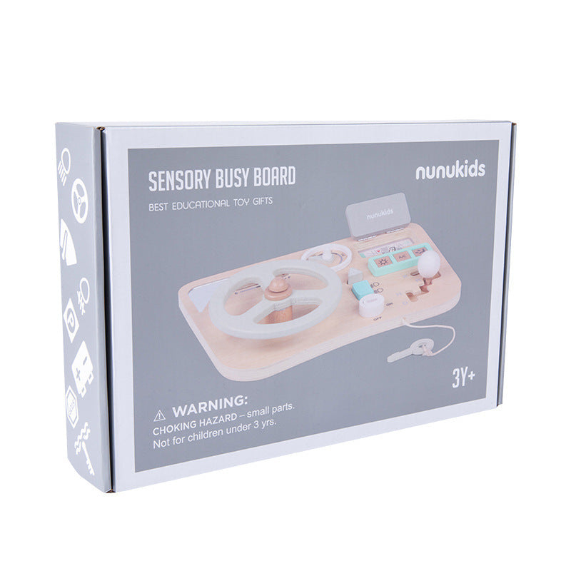 Wooden Sensory Busy Board - Best Sensory Toys