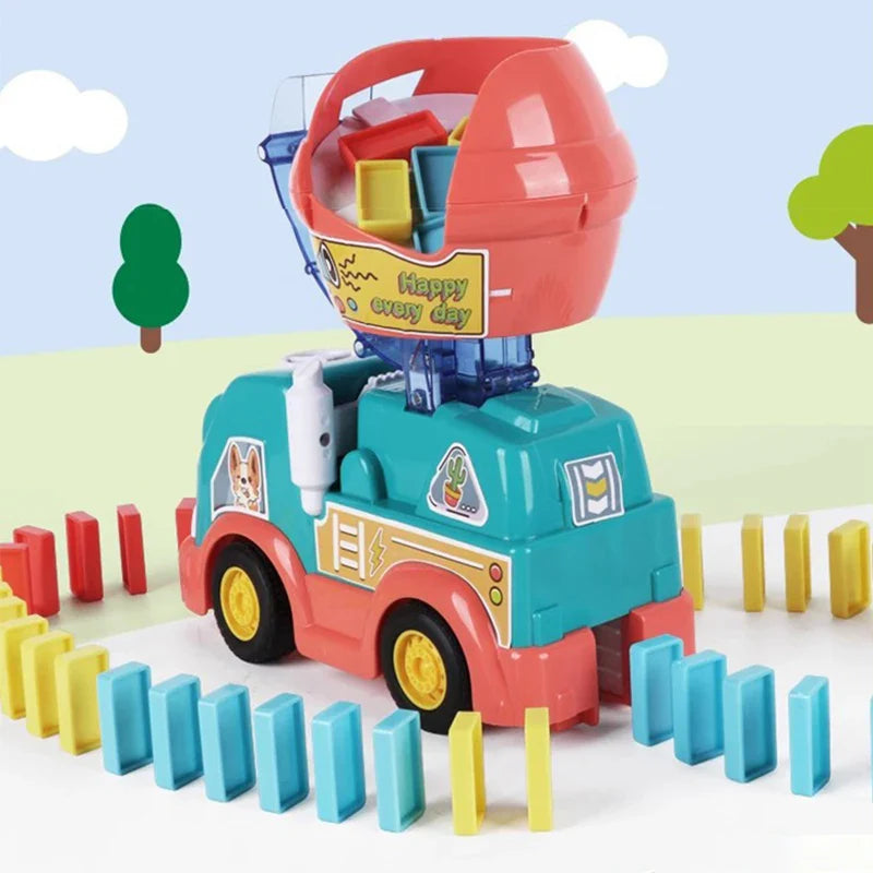 Domino Car™ - Diversión creativa con dominó - Apilador de fichas de dominó