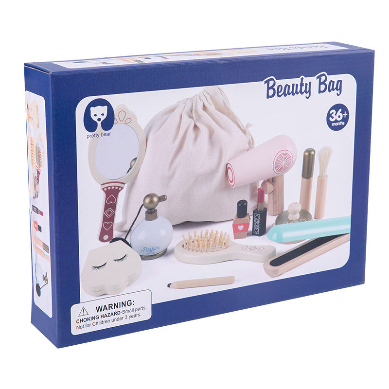 Wooden Make-up Role play Set-Open ended wooden toys