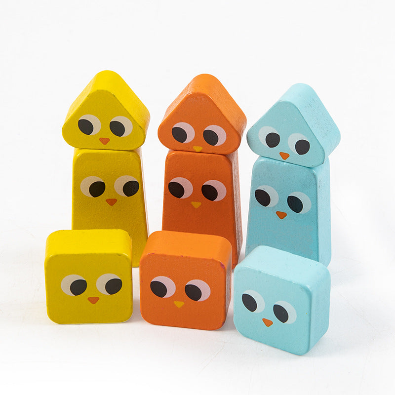 Wooden Bird Balance Game - Mathematics Educational Toys