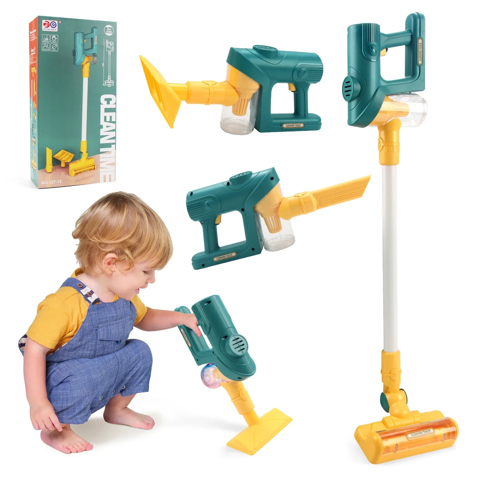 Cleantime™ - Aspiradoras Pequeñas - Aspiradora de Juguete