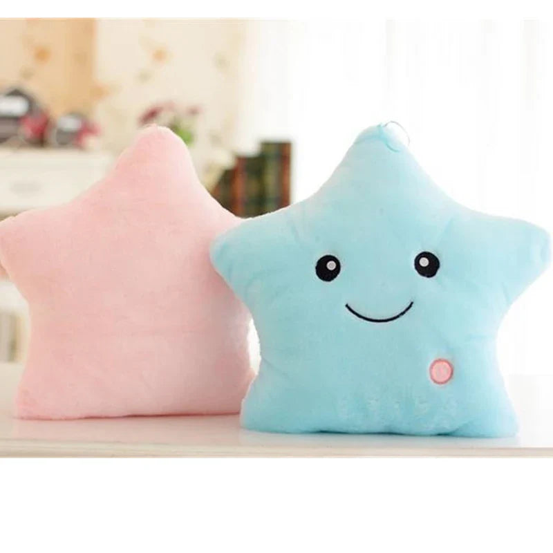 Glow Star Pillow™ – Sterrenpret in bed – Lichtgevend Knuffel kussen