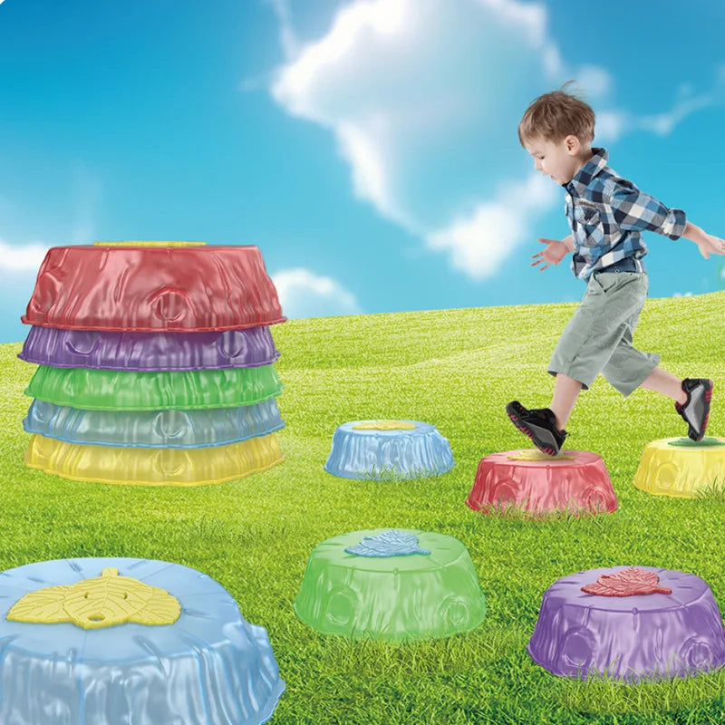 Crossing Stones™ - Saltar y equilibrar - Piedras de equilibrio luminosas