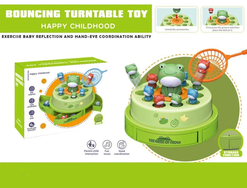 Frog™ - Amusez-vous bien - Ensemble de Jeu Musical Joyeux Crapaud