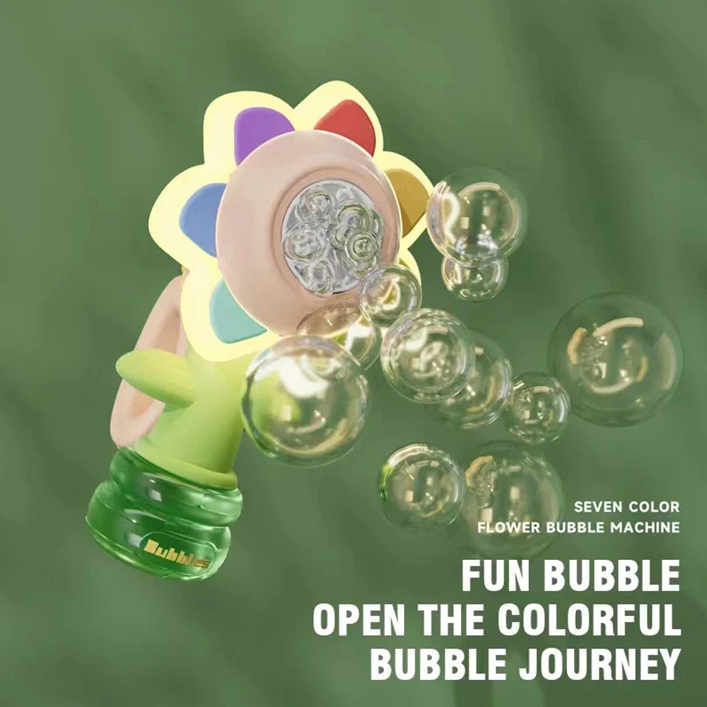 Bubble Flower Machine™ - Magische Bloemenbubbelshow - Bellenblazer