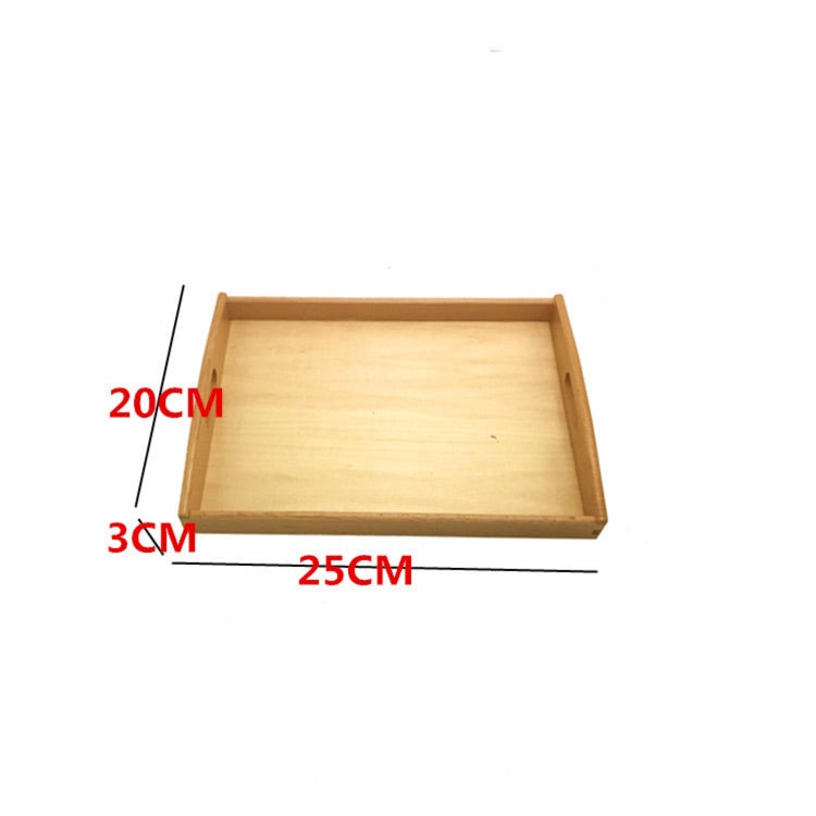 Wooden Tray Set of 3-Best montessori toys