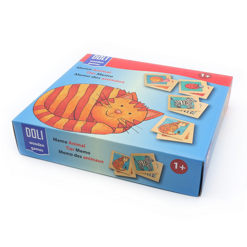 Animal Texture Match puzzle - Fine motor skills toys