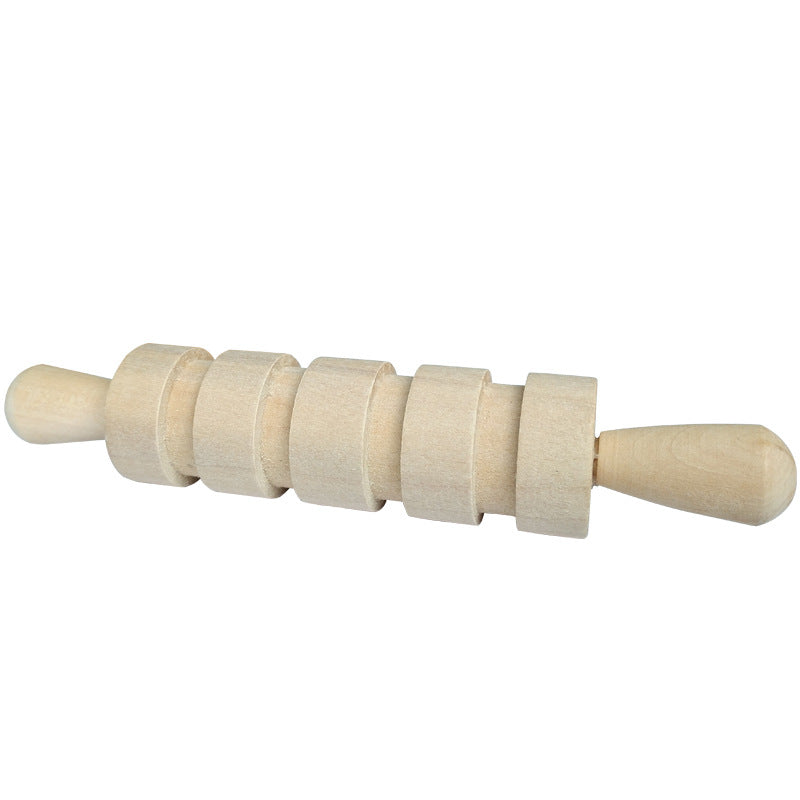12 Wooden Rolling Pins - Fine motor skills toys