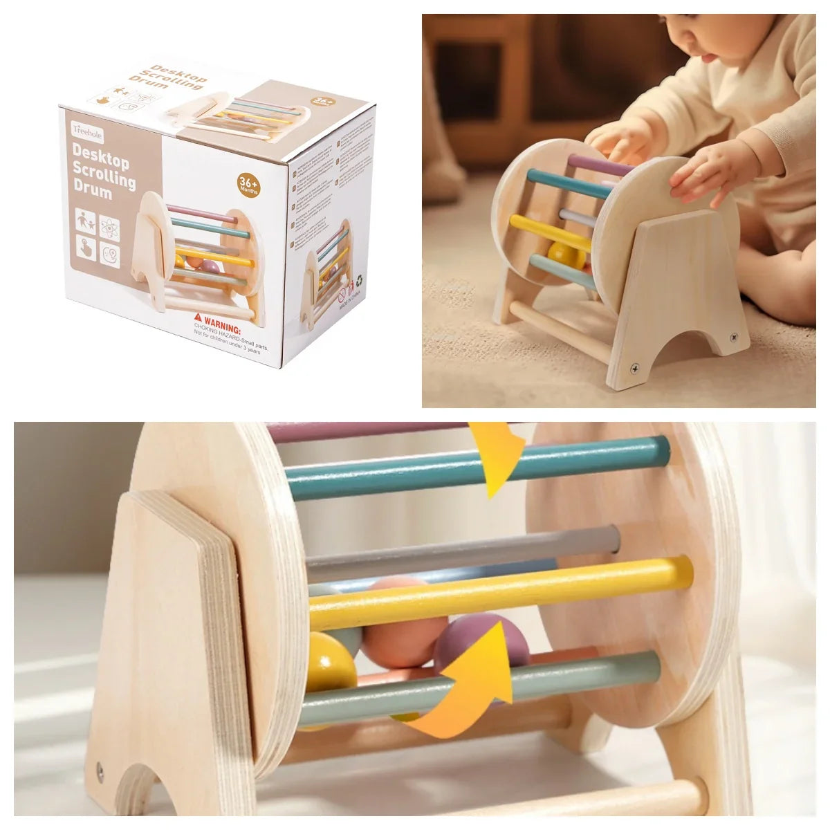 Infant Bell™ - Zachte Geluiden - Montessori Muzikale Instrumenten