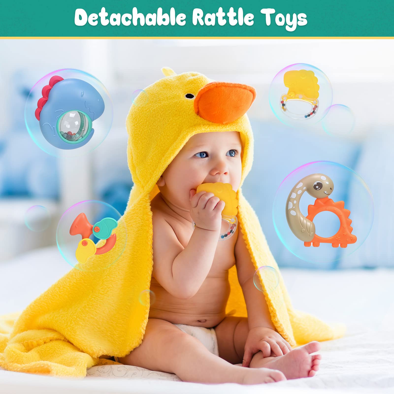 Fidtoy Baby Gym Play Mat and Learning Walker