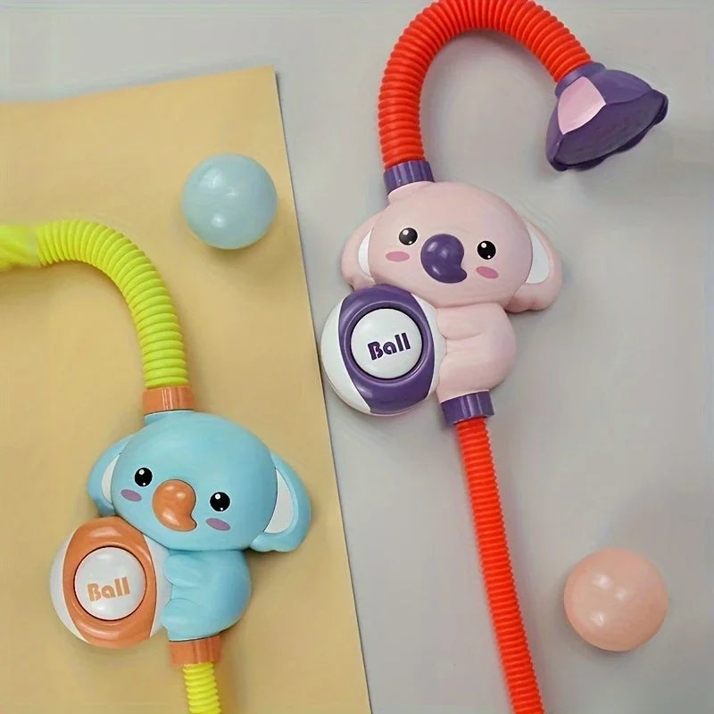 Elephant Shower Set™ – Diversión con salpicaduras en el baño – Ducha de baño