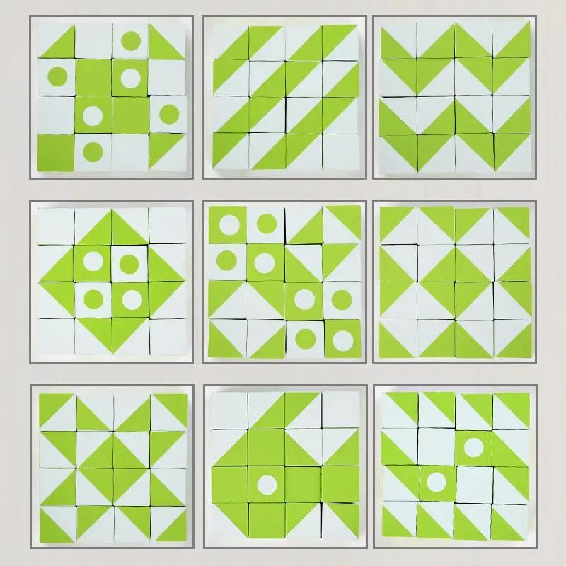 BrainBlocks™ – Slim & Creatief – Houten Geometrisch Denkspel