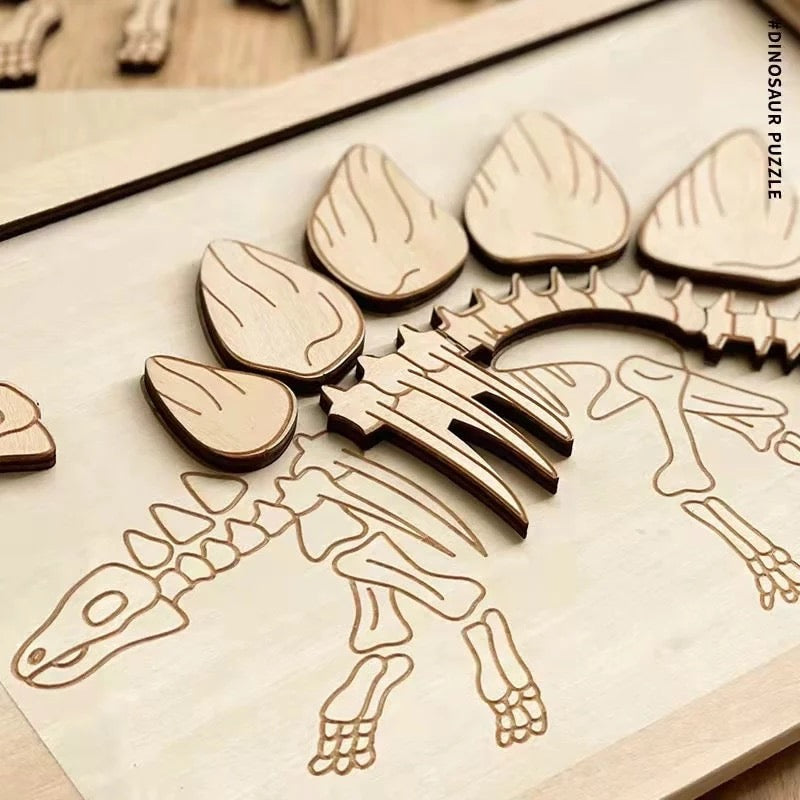 Dinosaur Fossil Puzzle - Fine motor skills toys