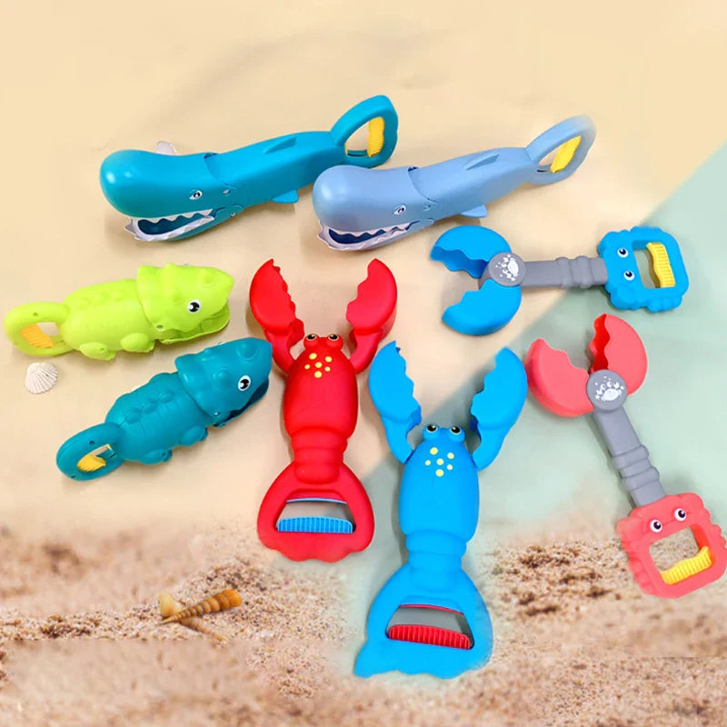 Beach Claw Toy™ – Krabbel Kreeft – Zand Grijper