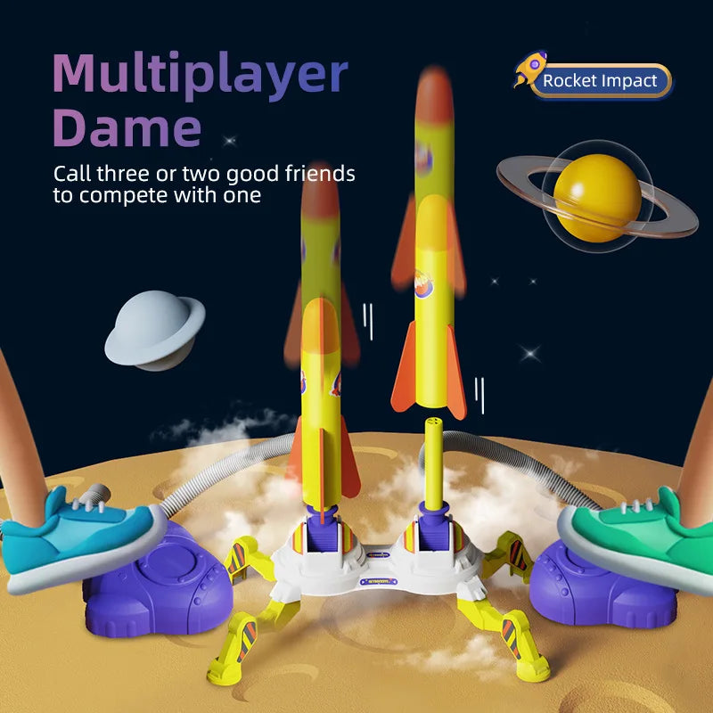 Air Rocket - Spring & Lanceer - Raket Speelgoed