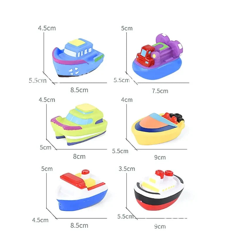 Bath Boat Set™ – Spetterpret in Bad – Speelgoedbootjes