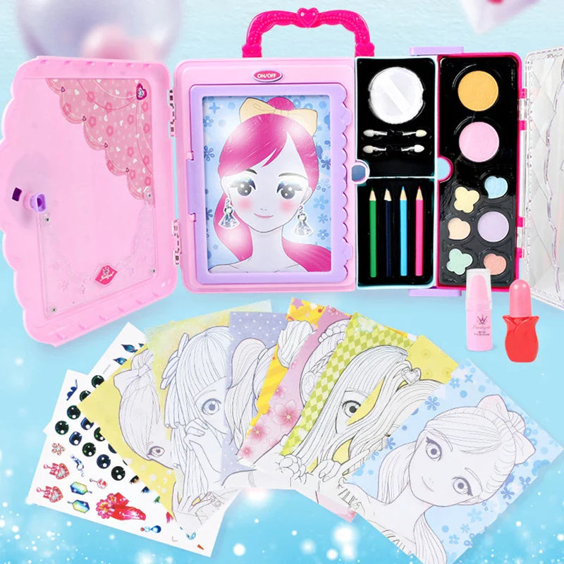 Glam Draw - Fantasie & Fun - Make-Up Tekenset