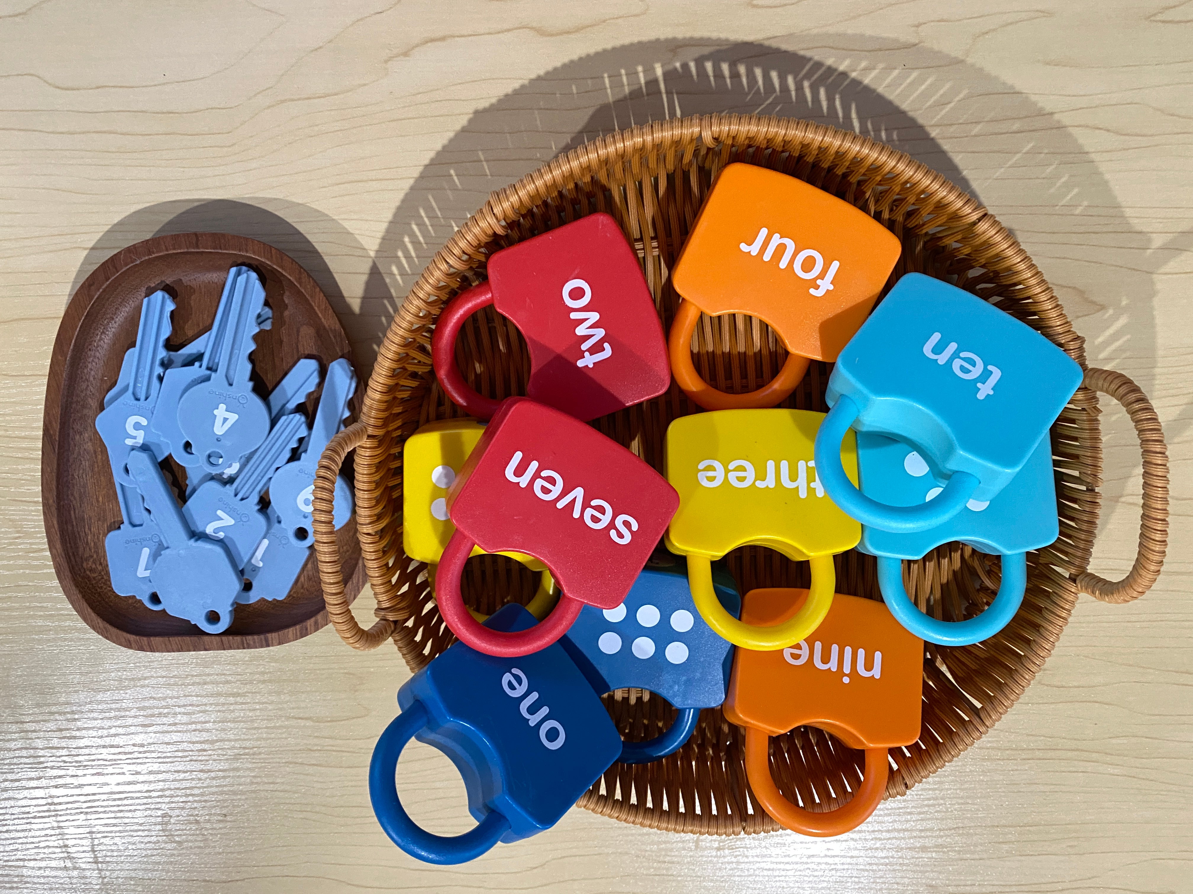 Onshine Number locks & Alphabet locks - Fine Motor Skills Toys
