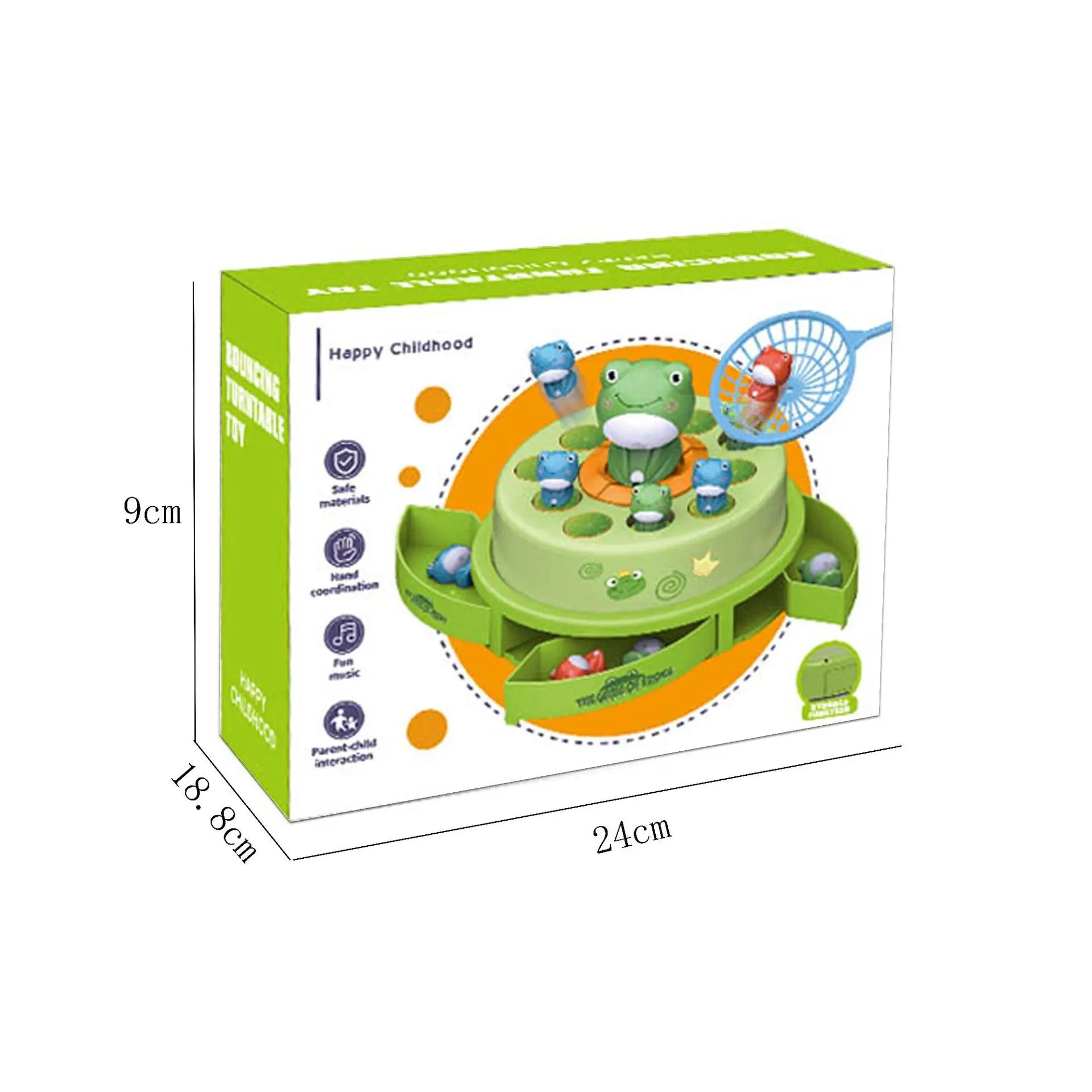 Frog™ - Amusez-vous bien - Ensemble de Jeu Musical Joyeux Crapaud
