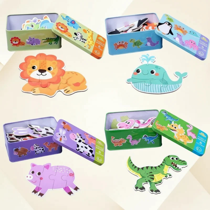 BrainBox – Leren & Spelen – 3D Houten Puzzel