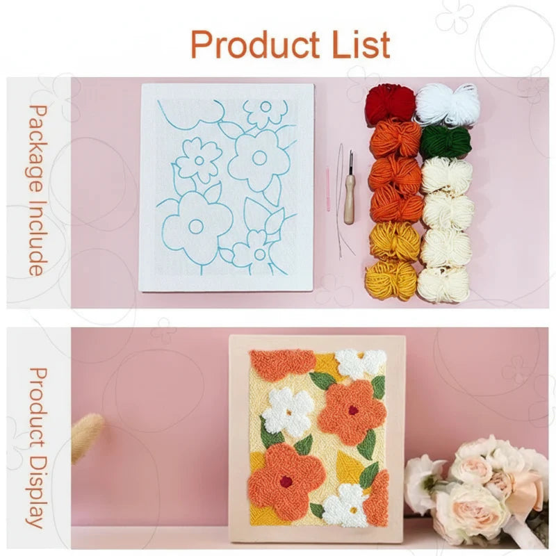 BloomCraft – Creatief & Handgemaakt – Borduur Startkit