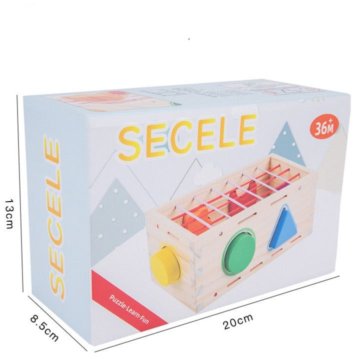 Wooden Shape Box - Mathematics Educational Toys