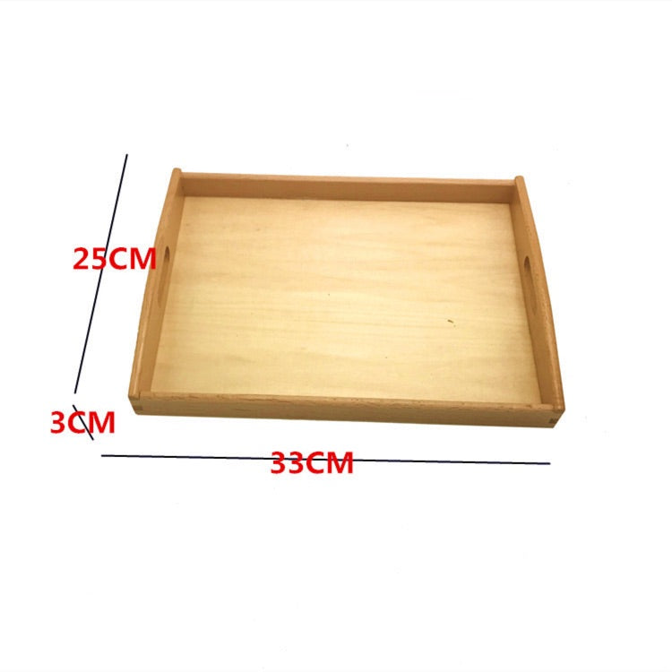 Wooden Tray Set of 3-Best montessori toys