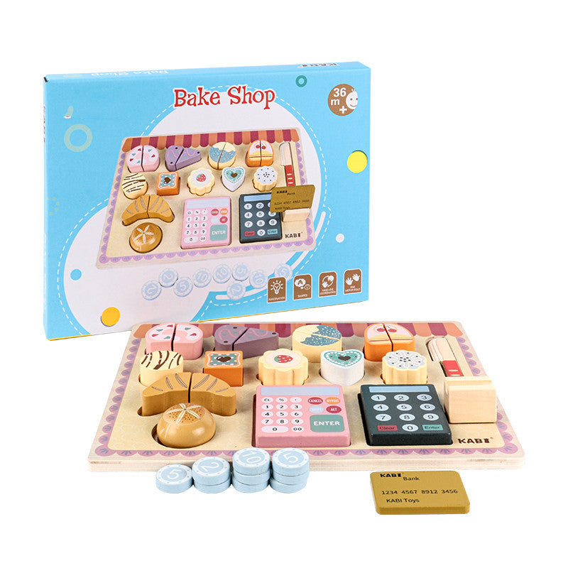 Wooden Bake Shop - Open Ended Wooden Toys