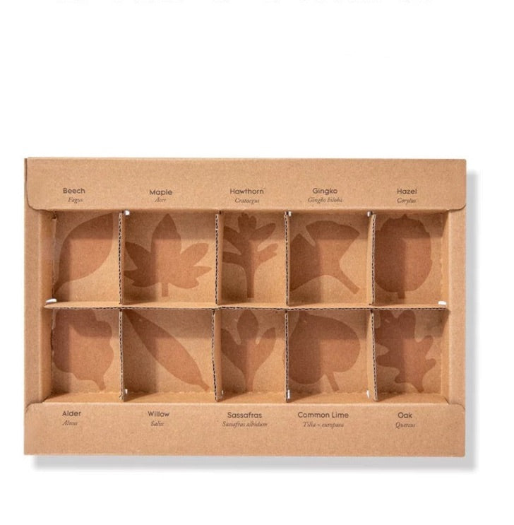 Woodland Leaves 40 pieces-Open ended wooden toys