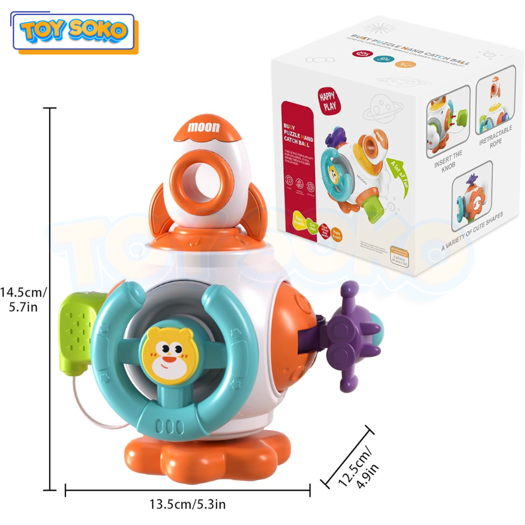 Infant Activity Cube – Montessori Learning Toys for 2 Year Olds