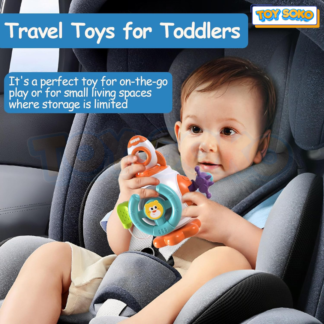 Infant Activity Cube – Montessori Learning Toys for 2 Year Olds