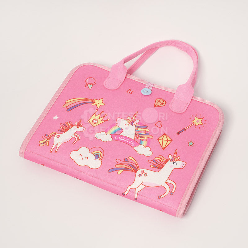Fidtoy Sac d'activités interactif pour tout-petits – Jouet d'apprentissage sensoriel Montessori, 3 ans et plus
