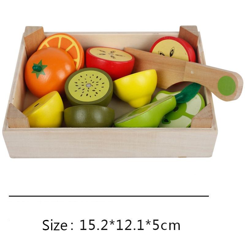 Wooden Food Pretend Play Set