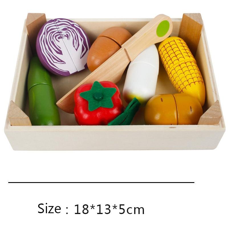 Wooden Food Pretend Play Set
