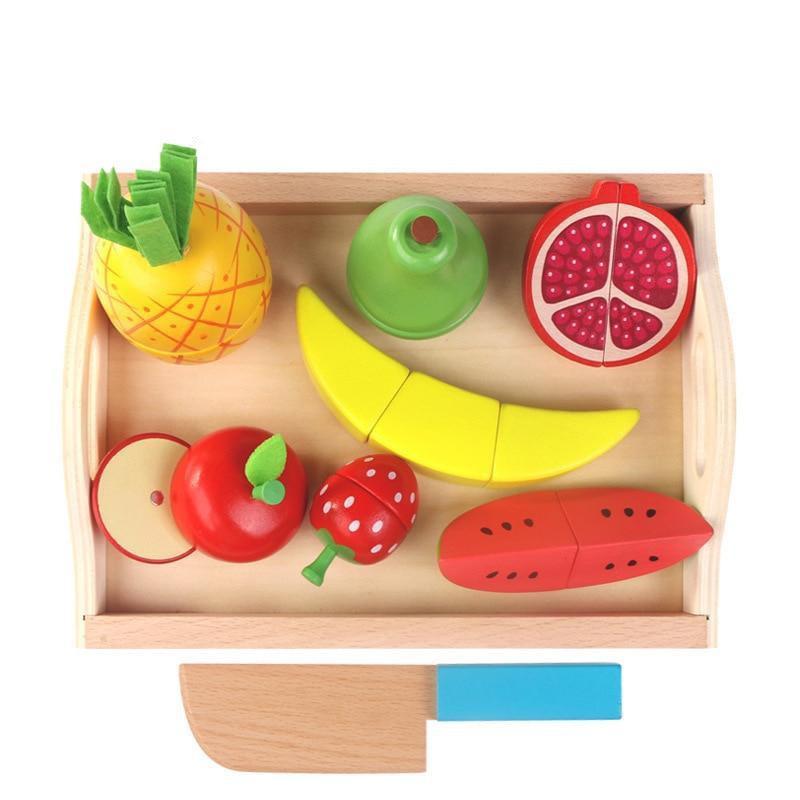 Wooden Food Pretend Play Set