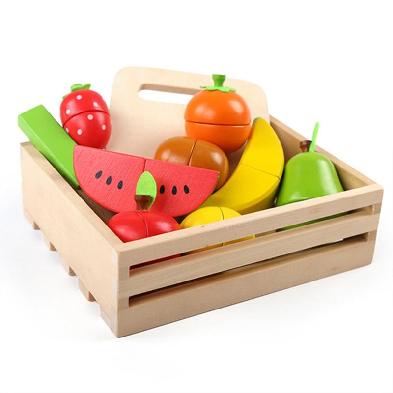 Wooden Food Pretend Play Set