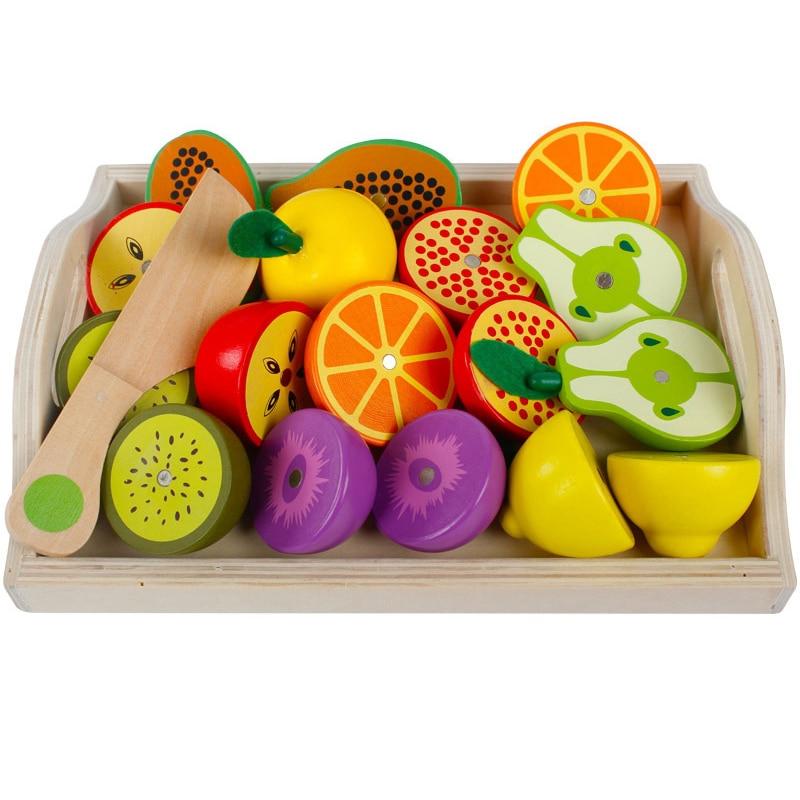 Wooden Food Pretend Play Set