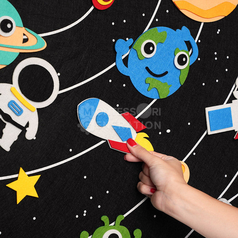 Montessori Learning Felt Board