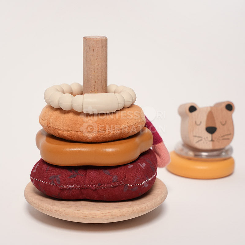 Fidtoy Little Lion Stacking Toy for Babies 6 Months+