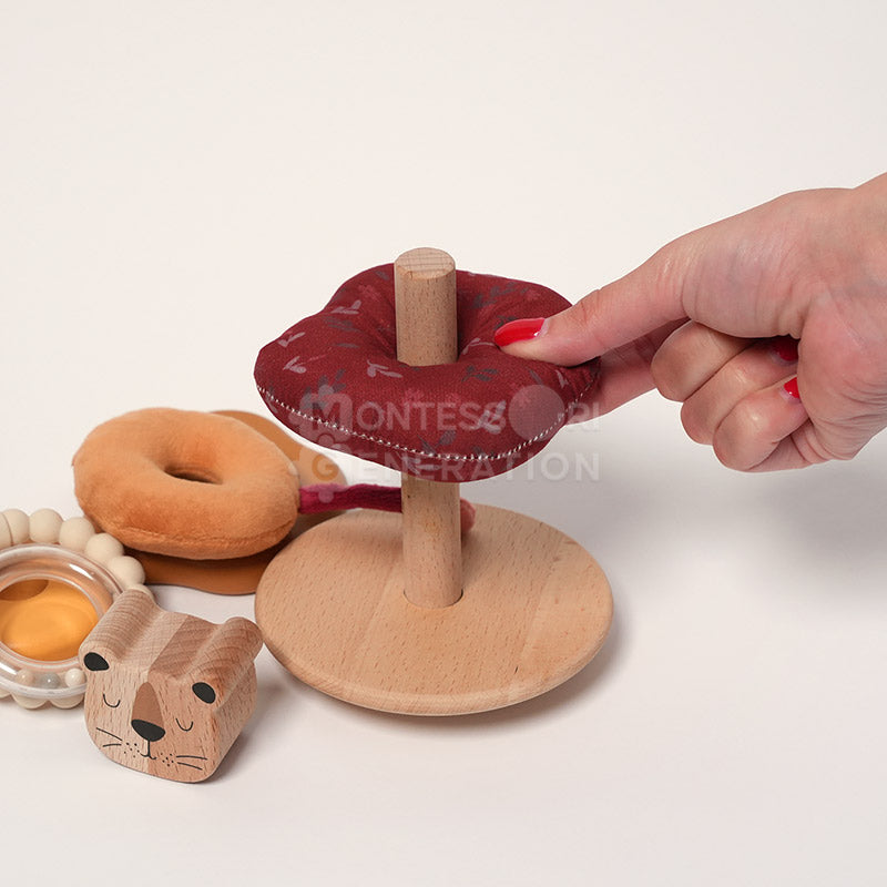 Fidtoy Little Lion Stacking Toy for Babies 6 Months+