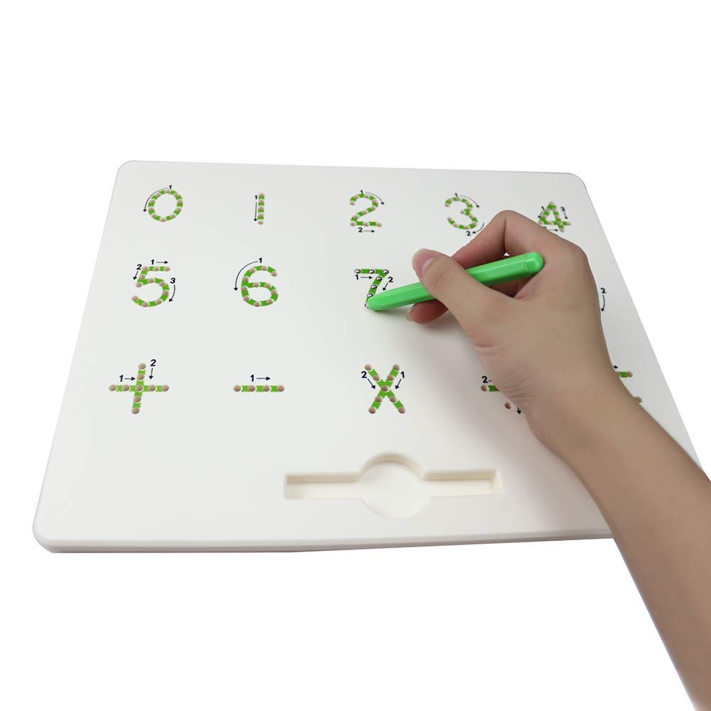123 Numeric Magnetic Writing Tab