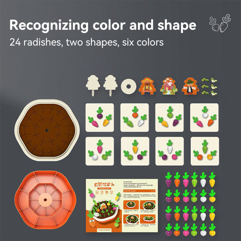 Harvest Game™ - Ontdek verschillende groenten - Educatieve moestuin