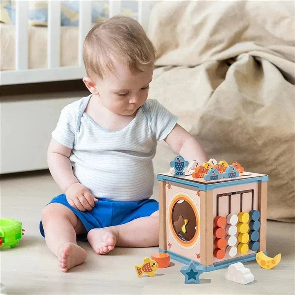 Cubo de actividades Montessori