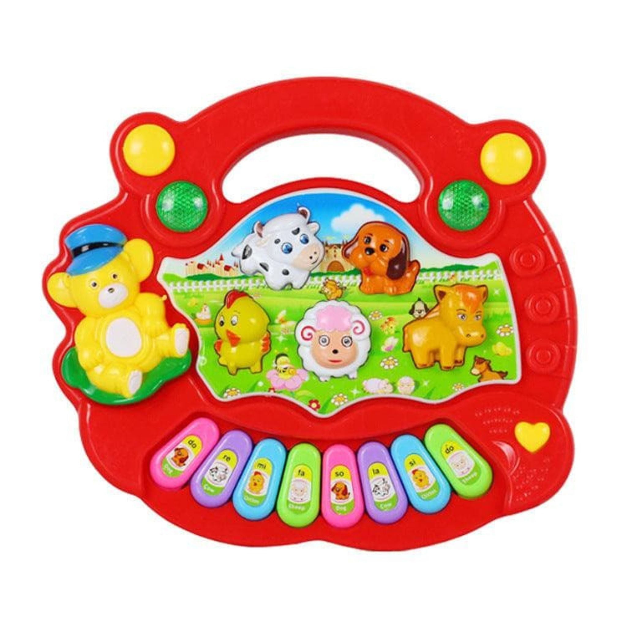 Piano ferme des animaux Montessori