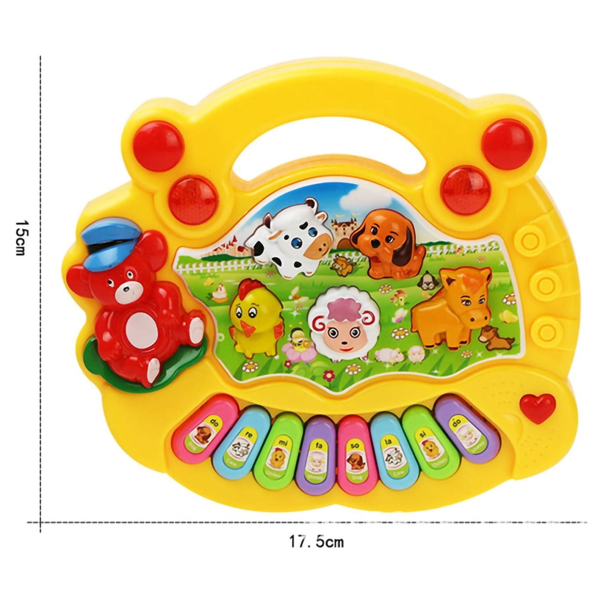 Piano ferme des animaux Montessori