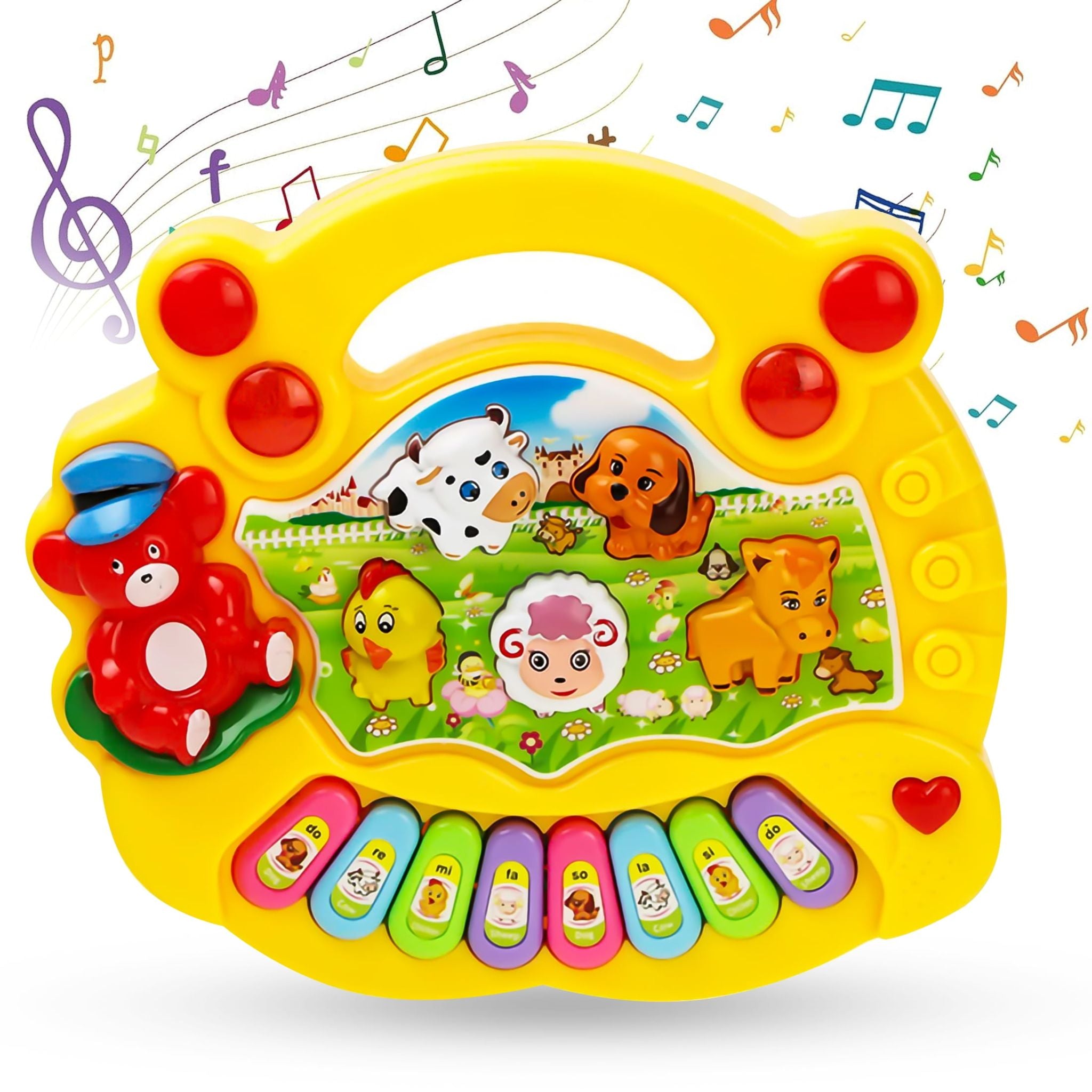 Piano ferme des animaux Montessori