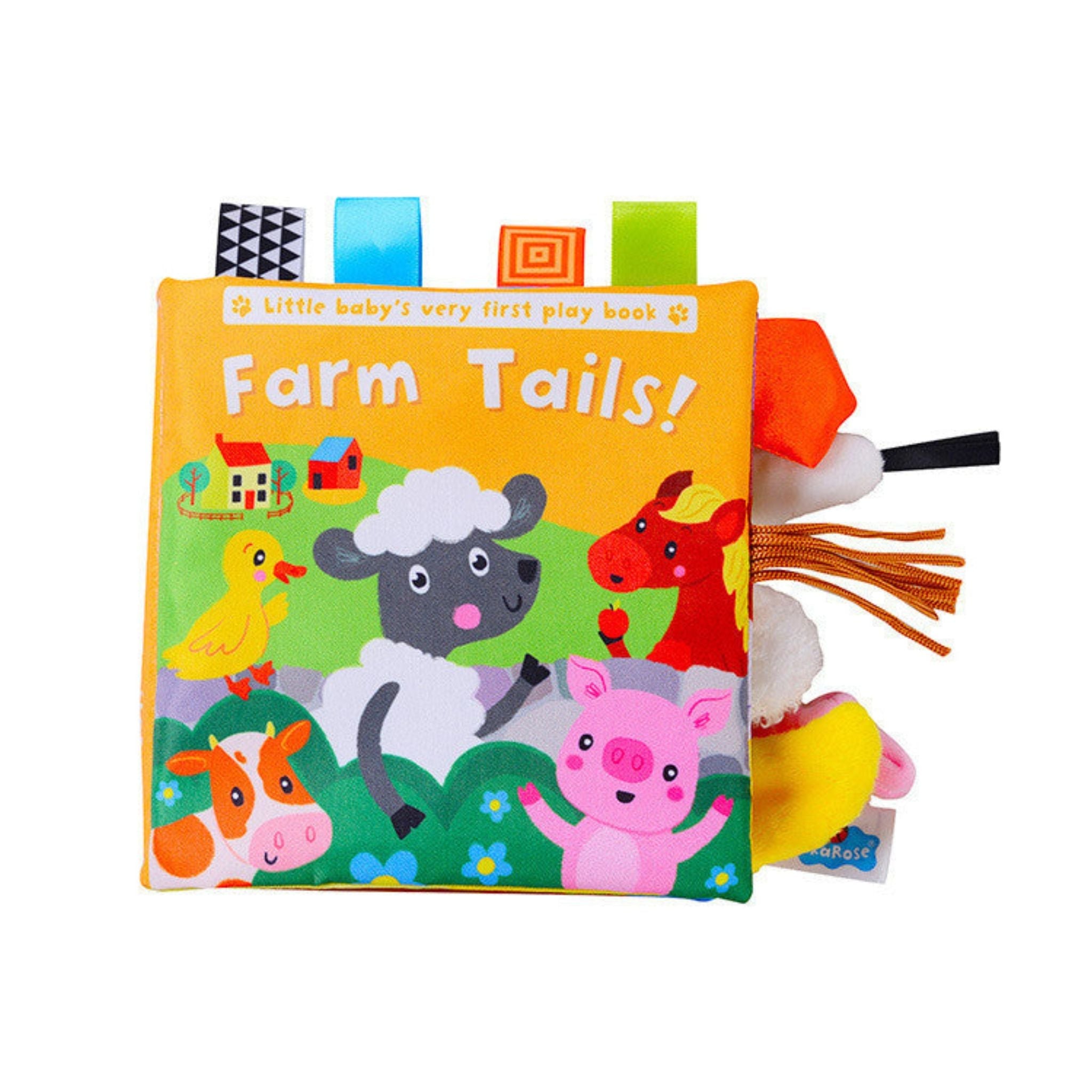 Montessori Animal Tails Soft Book