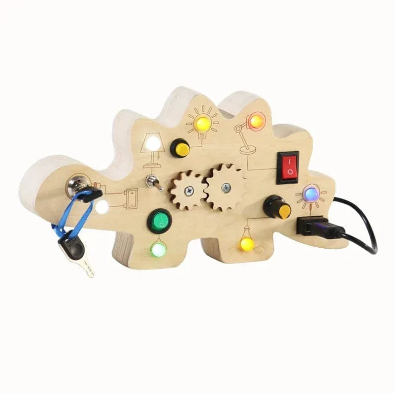 Fidtoy Montessori Tablero de Botones