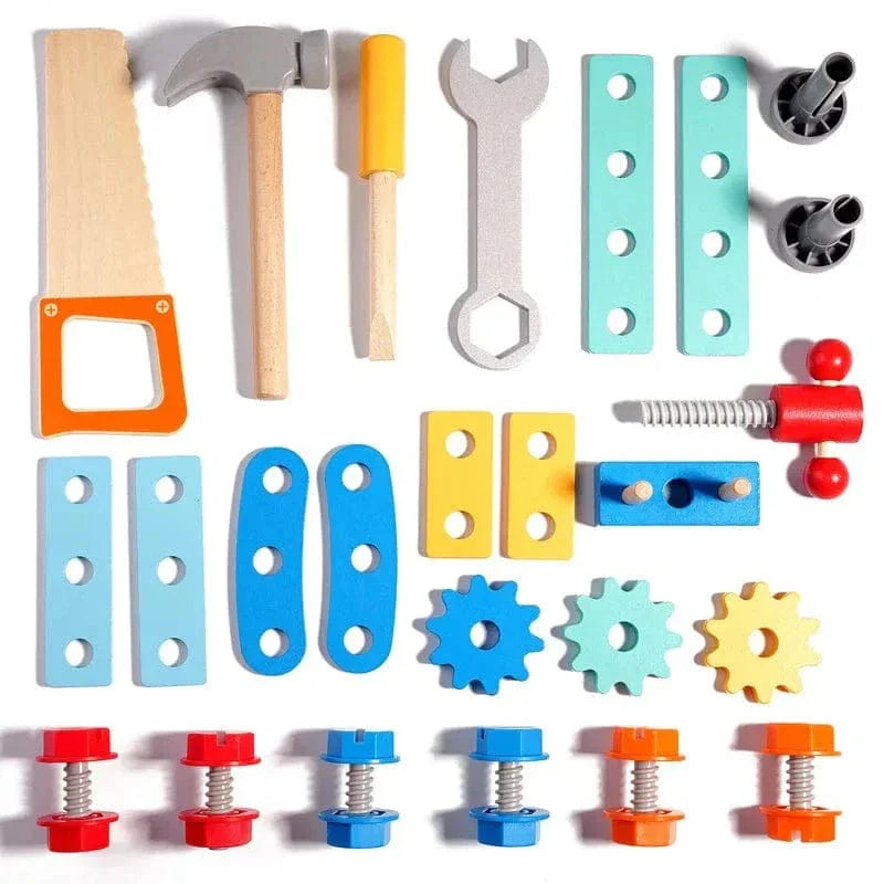Juguetes de construcción Montessori