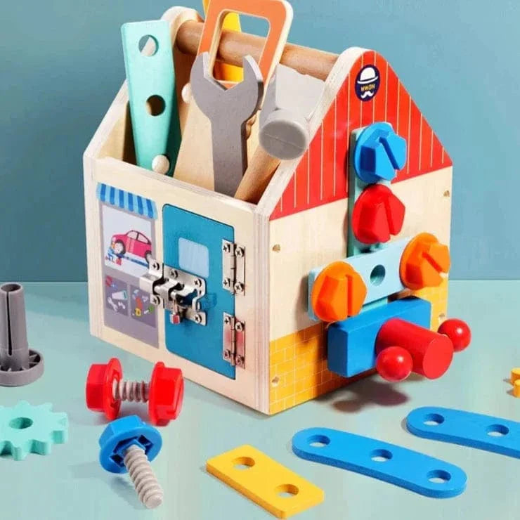 Juguetes de construcción Montessori